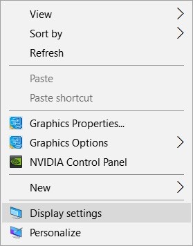 Cách thay đổi độ phân giải màn hình trên Windows 10 ảnh 1
