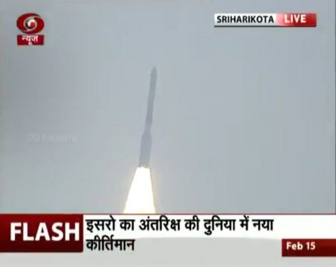 Ấn Độ lập kỷ lục phóng thành công 104 vệ tinh vào không gian ảnh 2