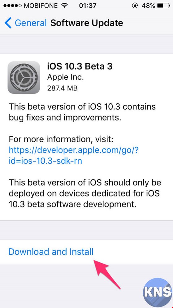 iOS 10.3 Beta 3 có gì mới? ảnh 1