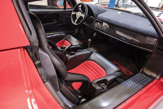 Siêu xe hiếm Ferrari F50 của Mike Tyson được rao bán ảnh 2