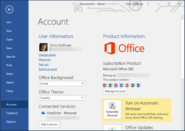 Sự khác nhau giữa Office 365 và Office 2016 ảnh 3