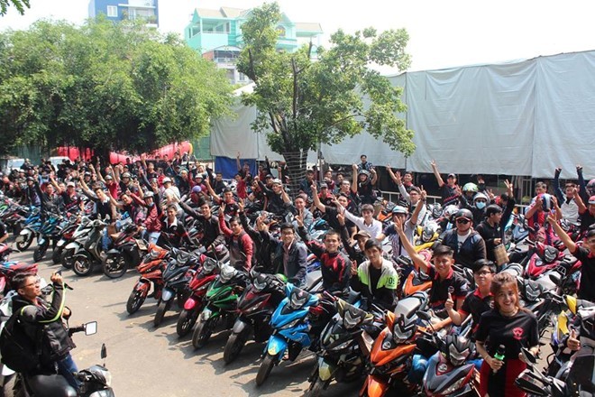 1.000 biker và 300 mẫu độ WINNER hội tụ ảnh 5