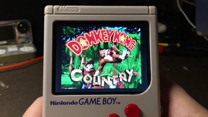 Bản độ Game Boy Nintendo màn hình màu, bốn nút, cấu hình mạnh ảnh 2