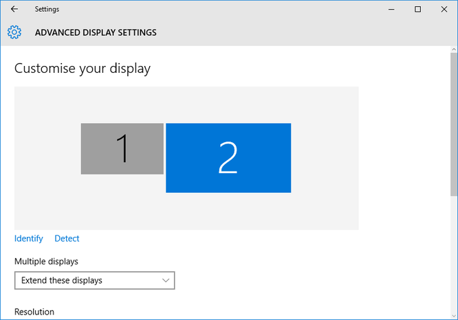 Cách đặt độ phân giải Windows 10 cho các màn hình khác nhau ảnh 6