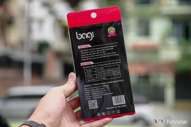 Đánh giá củ sạc Bagi M30 “made in Vietnam“: Quick Charge 3.0, giá 300.000 đồng ảnh 1