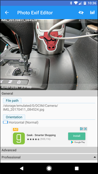 Hướng dẫn xem và chỉnh sửa dữ liệu EXIF trên Android ảnh 13