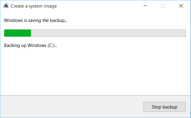 Hướng dẫn tạo bản sao lưu hệ thống trong Windows 10 ảnh 6
