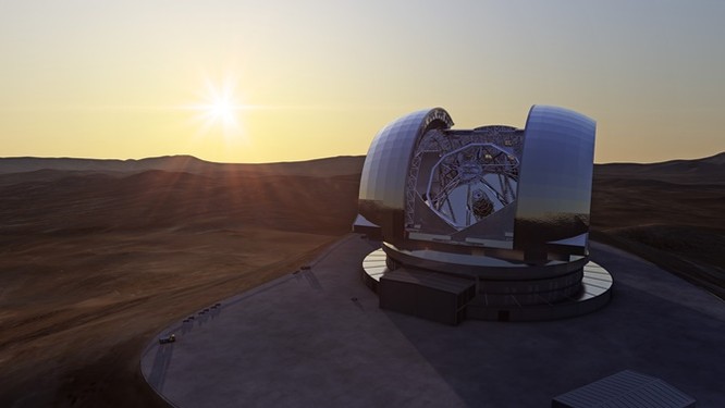Kính thiên văn quang học và hồng ngoại lớn nhất thế giới đang được xây dựng