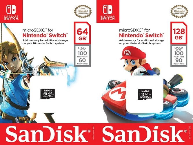 Nintendo bắt tay WD ra mắt thẻ nhớ microSD cho Switch ảnh 1