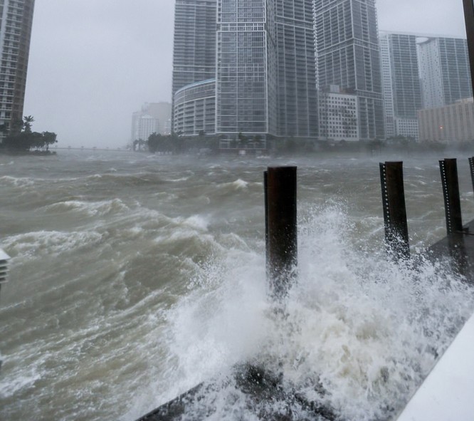 "Quái vật" Irma cuồng nộ khiến Florida (Mỹ) tan hoang ảnh 7