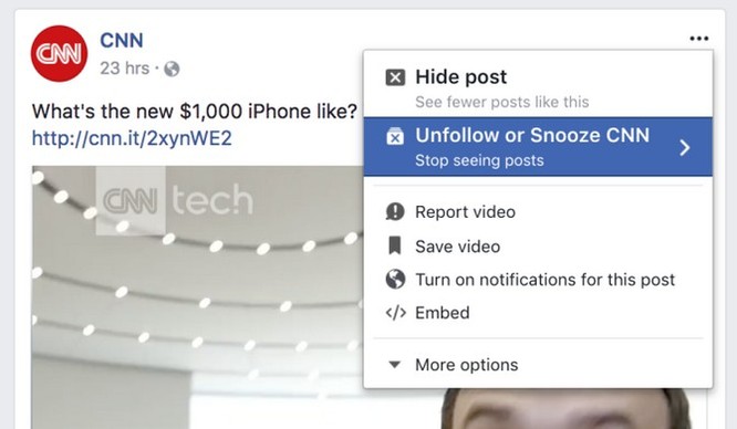 Facebook sắp thêm tính năng cho phép tạm thời “cạch mặt” bạn bè ảnh 1