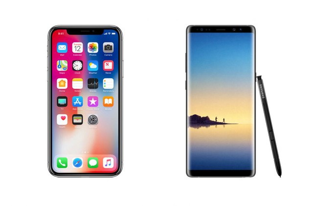 Samsung luôn đi trước Apple trong cuộc chiến về kích thước màn hình. Khi Apple tung ra iPhone X với màn hình 5,8-inch, Samsung đã tìm cách hiện thực hóa màn hình 6,3-inch trên Note8.