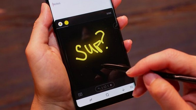 Cách dùng tính năng Live Messages trên Samsung Galaxy Note 8 ảnh 1