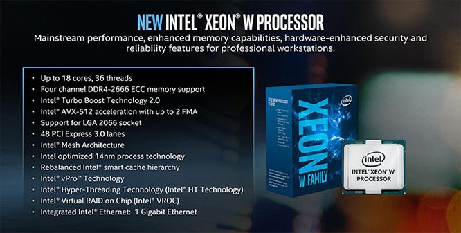 Những giải pháp phần cứng mới nhất của Intel cho máy trạm đồ họa ảnh 2