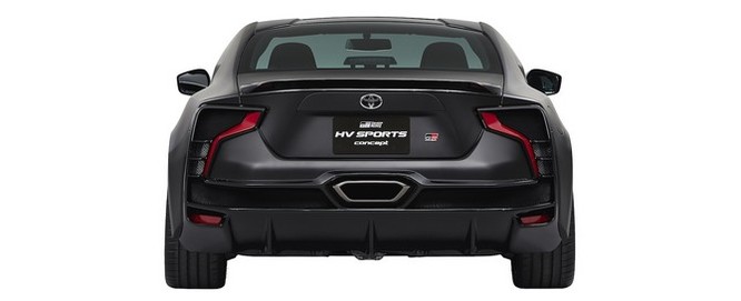 Ngắm concept Toyota GR HV Sports mạnh mẽ với thân hình đen bóng ảnh 3