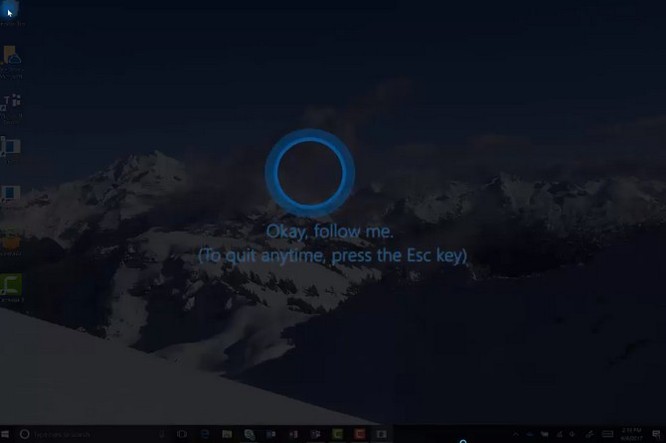 Trợ lý ảo Cortana sẽ đóng vai trò “bảo mẫu” chỉ dẫn người dùng ảnh 1