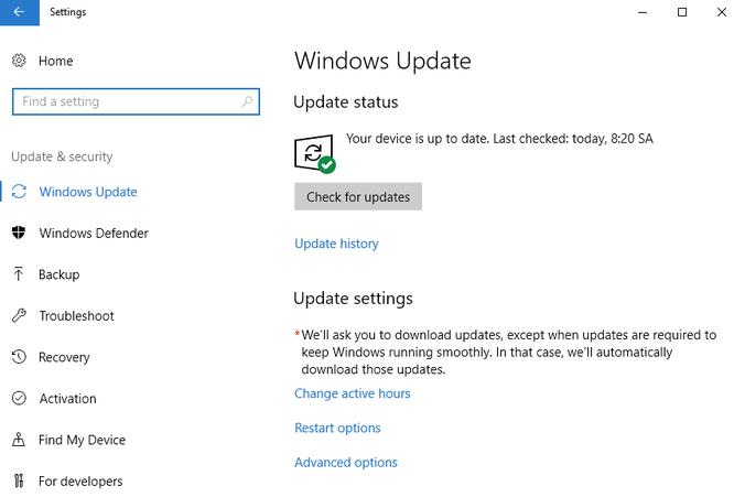 Hướng dẫn tải về Windows 10 Fall Creators Update ảnh 1