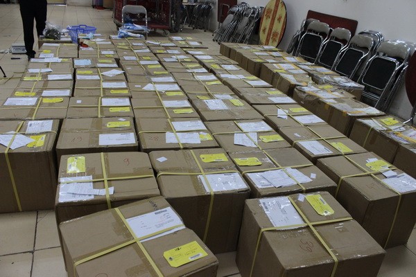 Cận cảnh 2,5 tấn lá thảo mộc chứa chất ma túy chuyển qua đường bưu chính quốc tế ảnh 3