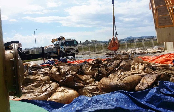 Cảnh chất thải công nghiệp ‘đóng gói’ ngập tràn Formosa ảnh 1