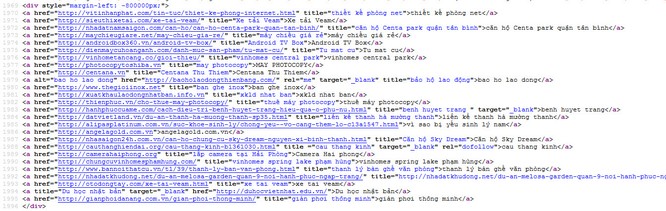 NÓNG: 12/63 Cổng thông tin điện tử tỉnh, thành bị gắn "link ẩn" ảnh 9