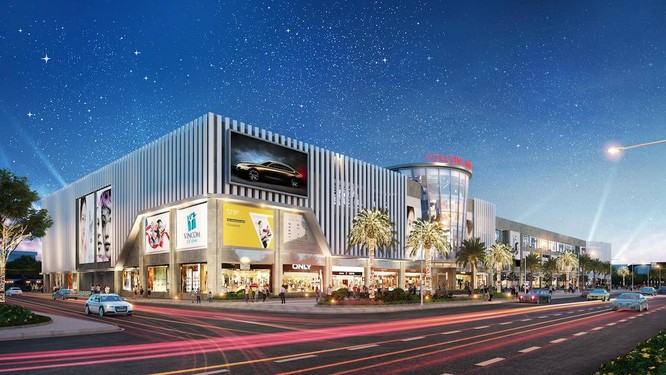 Vincom Mega Mall Smart City nằm trên trục Đại lộ Thăng Long, thuộc trục phát triển mới và năng động của thành phố.