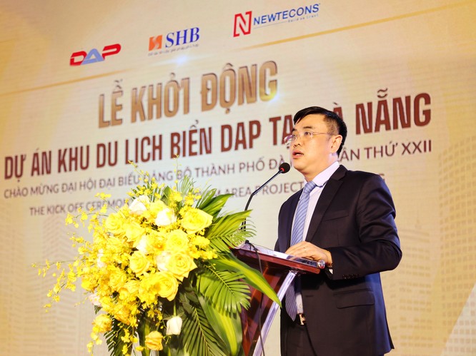Ông Nguyễn Văn Lê, Tổng Giám đốc Ngân hàng SHB cam kết SHB sẽ hỗ trợ tối đa để dự án được triển khai và hoàn thành đúng tiến độ
