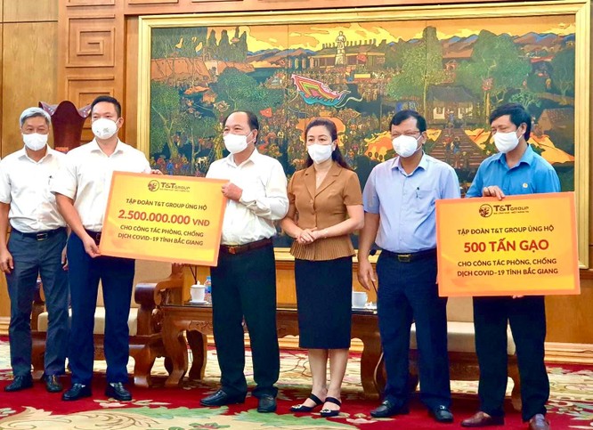 T&T Group ủng hộ 1000 tấn gạo và 5 tỷ đồng cho Bắc Ninh, Bắc Giang chống dịch ảnh 2