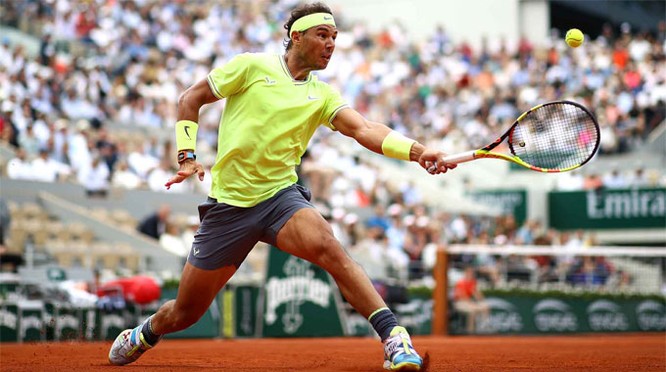 Hạ Federer 3-0, Nadal đã có mặt ở trận chung kết Roland Garros (ảnh ATP)
