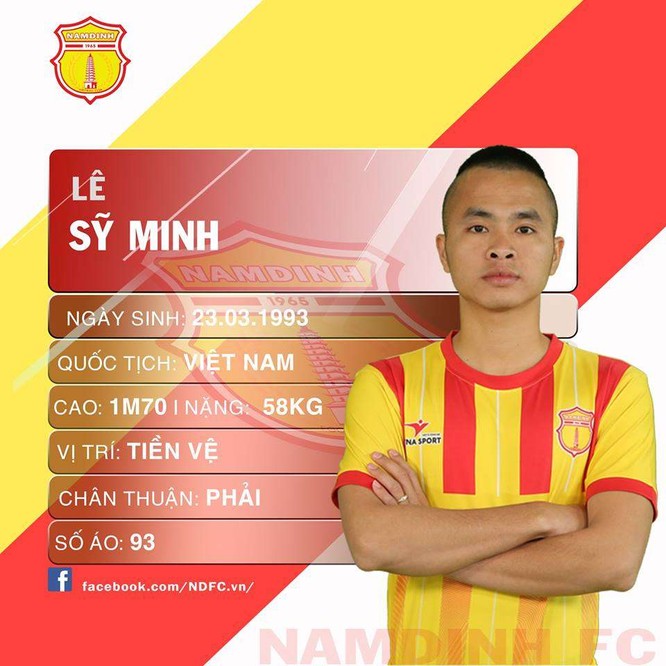 Sự trở về của cầu thủ từng đeo áo số 93, có 4 bàn thắng cùng Nam Định tại mùa giải năm ngoái đang rất được kỳ vọng (ảnh Hội CĐV Nam Định)