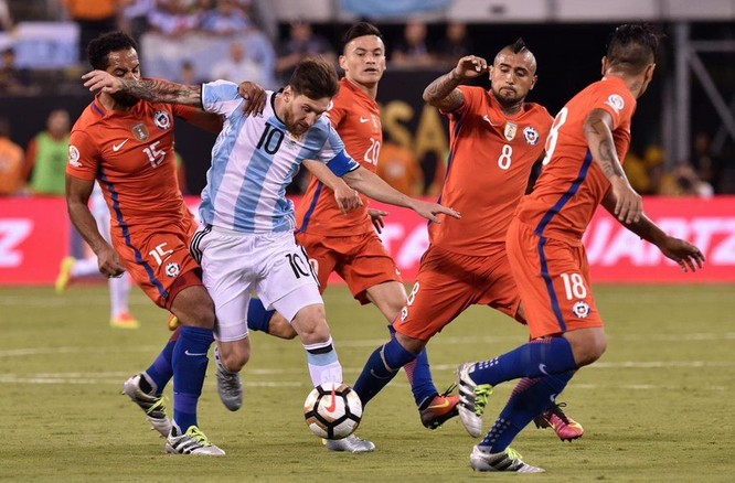 Các đối thủ đá với Argentina mà có Messi trong đội hình thì họ đều chơi hay hơn (ảnh AP)