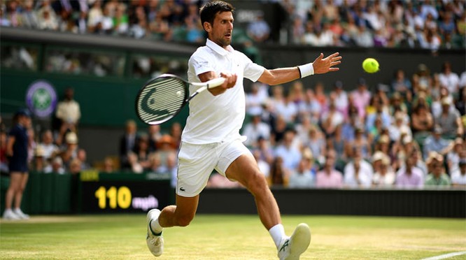 Chung kết Wimbledon: Novak Djokovic gặp “tàu tốc hành” Roger Federer ảnh 1