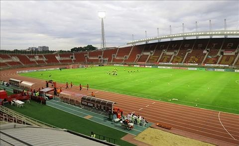 Thái Lan dùng sân vận động Thammasat để tổ chức trận cầu đinh này. Ảnh FAT.