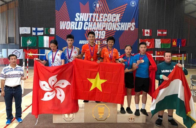  Việt Nam thắng áp đảo Trung Quốc tại giải vô địch đá cầu thế giới ảnh 1