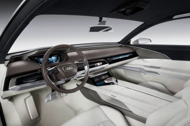 Nội thất của Audi Prologue concept (Ảnh: Audi)