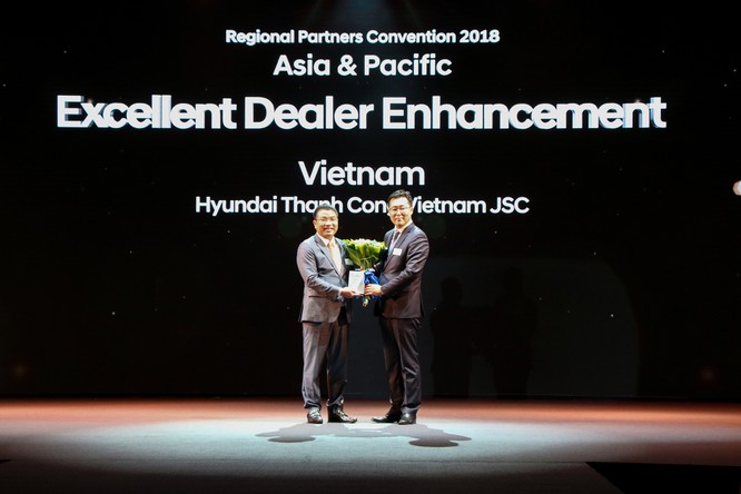 Hyundai Thành Công tiếp tục là nhà phân phối xuất sắc nhất châu Á - TBD lần thứ 3 ảnh 1