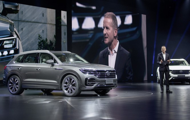 Volkswagen đã chọn Trung Quốc làm nơi ra mắt thế hệ mới của chiếc SUV đầu bảng Touareg
