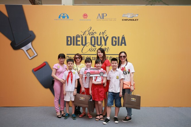 GM Việt Nam phát động chiến dịch an toàn cho trẻ em ngồi trong ô tô ảnh 7