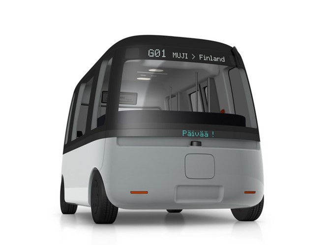 Hãng bán lẻ Nhật Bản phát triển xe buýt tự lái phong cách tối giản - ảnh 2