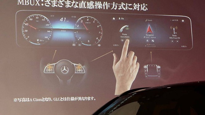 Mercedes-Benz giới thiệu GLC300 mới với phím điều khiển như bàn di chuột ảnh 1
