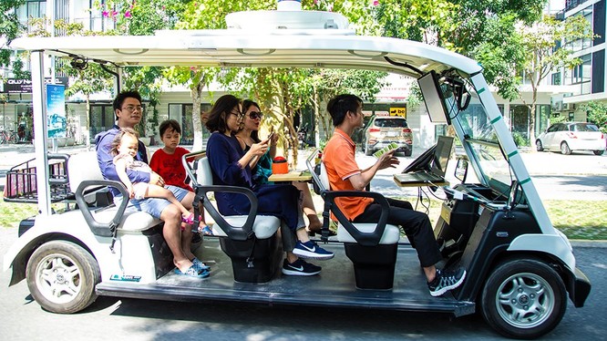 FPT thử nghiệm thành công xe tự hành trong khu đô thị Ecopark ảnh 1