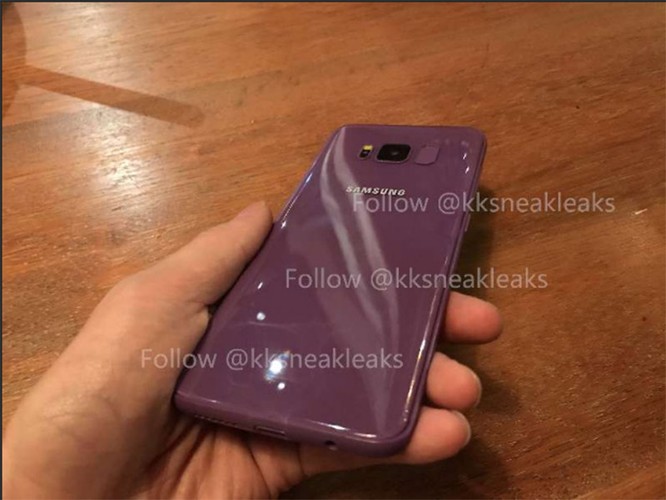 Galaxy S8 lộ ảnh màu tím hồng, điểm AnTuTu cao “chót vót” ảnh 2