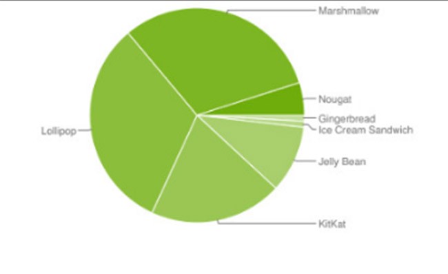 Chỉ 5% thiết bị Android chạy hệ điều hành Nougat ảnh 1