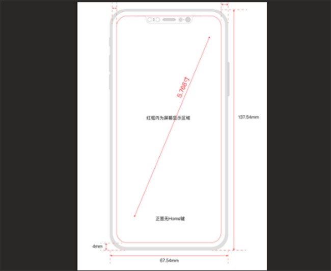 Rò rỉ bản vẽ thiết kế iPhone 8 từ nội bộ Foxconn ảnh 1