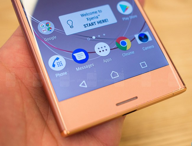 Chiêm ngưỡng Sony Xperia XZ Premium màu hồng vàng ảnh 2