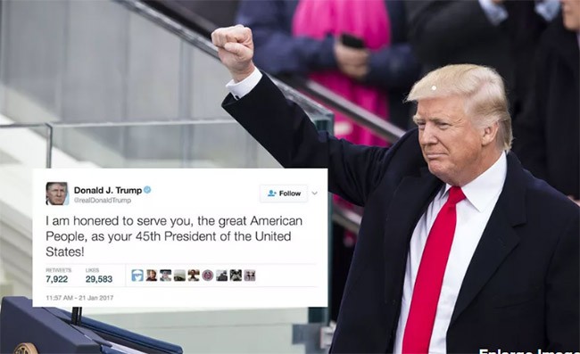 Tổng thống Trump xóa 11 tweet nào trong 100 ngày tại vị? ảnh 1