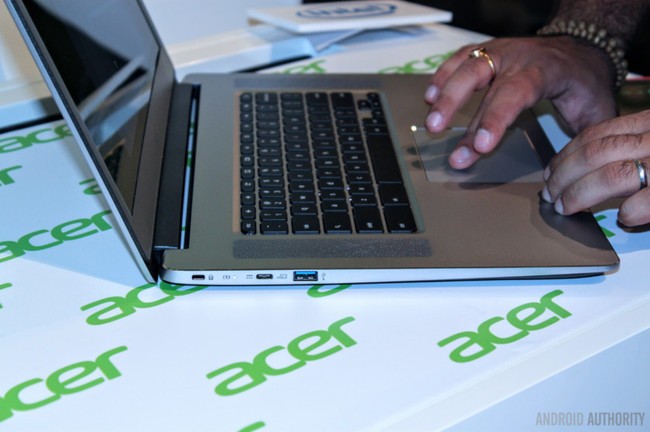 Trên tay Acer Chromebook 15: “pin trâu”, vỏ nhôm nguyên khối độc đáo ảnh 1