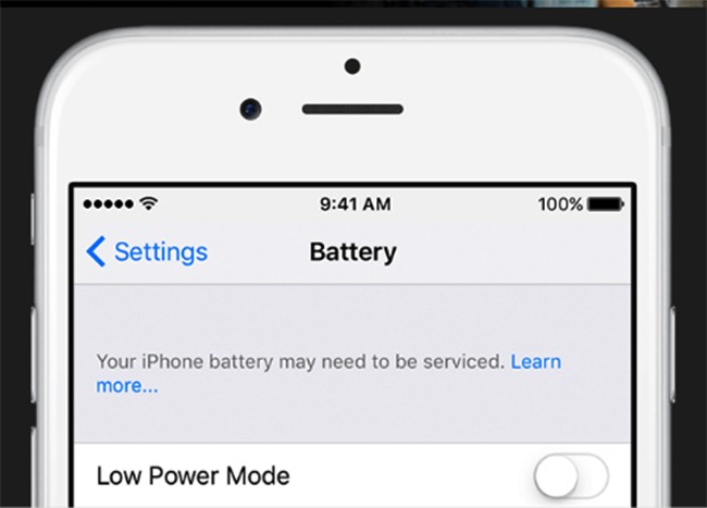 iOS sẽ mách bạn lúc nào cần thay pin iPhone ảnh 1