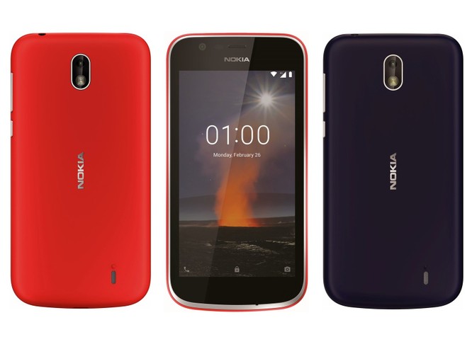 Nokia 1 và Nokia 7 Plus lộ diện ảnh 1