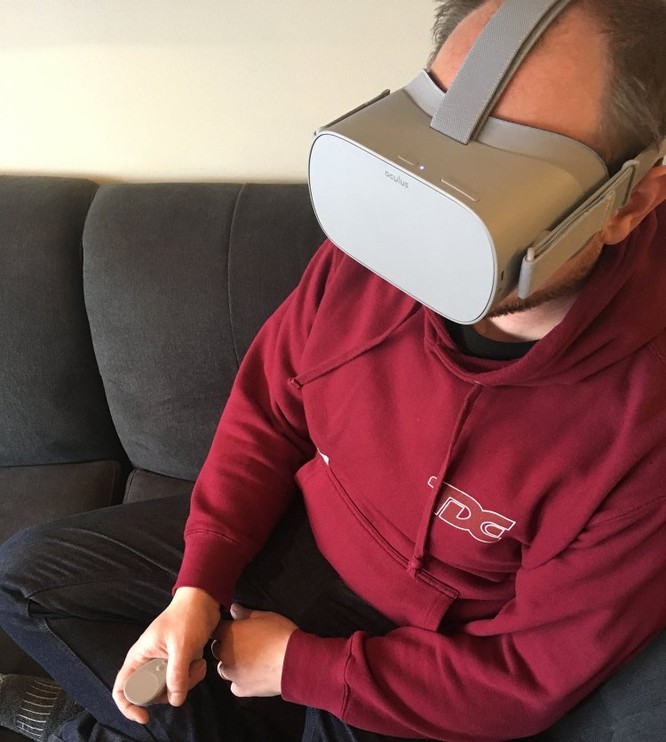 Trải nghiệm kính thực tế ảo Oculus Go mà Facebook vừa ra mắt ảnh 1