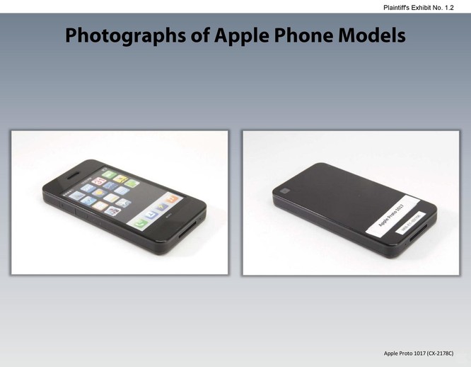 Chiêm ngưỡng các mẫu thiết kế iPhone lạ mắt được Apple đệ trình tại tòa án để kiện Samsung ảnh 1